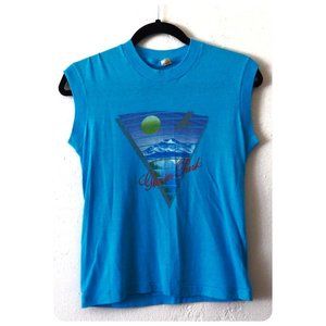 VTG Single Stitch Glacier National Park Sleeveless